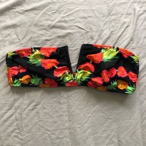 Mara Hoffman Tropical Bandeau Bikini Top